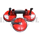 KOP KACA 3 KAKI / GLASS SUCKER MOVABLE TRIPLE CLAW, 75kg LOAD MAXPOWER