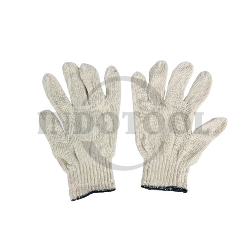 SARUNG TANGAN KATUN PUTIH 5 BENANG GOSAVE