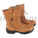 SEPATU SAFETY / SAFETY BOOTS SLIP ON 9599C SIZE 41 BROWN STEEL HORSE