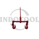 RATCHET TYPE LOAD BINDER 5/16" - 3/8" MODEL L 140 - ROHA