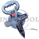 METERAN PROYEK STAINLESS STEEL METRIC TAPE 0.3MM 100Mx12.5MM MAXPOWER