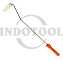 KUAS ROLL 10cm x 6mm + GAGANG / HANDLE POLYTEX / PAINT ROLLER FIA