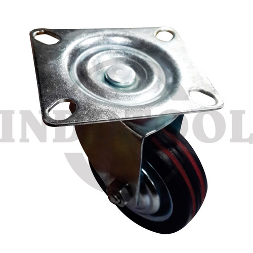 RODA 10 " / RODA GEROBAK / RODA TROLI / TROLLEY  (BERPUTAR) RUBBER