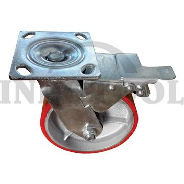 RODA 4 " (REM) / RODA TROLLEY / TROLI / RODA ETALASE / RODA GEROBAK