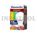 LAMPU LED 15W / LED LAMP SONIC, WHITE HANNOCHS