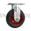 Roda Troli Gerobak 10 inch 250kg Mati Fixed Karet Kembang ROHA