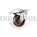 Roda Tahan Panas Phenolic 4" Rem Kapasitas 115kg ROHA
