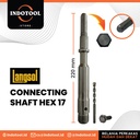 Adaptor As Bor Connecting Shaft HEX 17 220mm LANGSOL