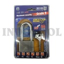 GEMBOK 50mm/ANTI-CUT PADLOCK, KEY DIFFERENT LONG SHACKLE AMERICAN TOOL
