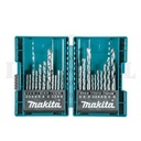 21 PCS ASSORTED METRIC DRILL BIT SET B-44884 MAKITA