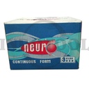 CONTINUOUS FORM, 3PLY (HALF) 9-1/2" x 11" NEURO