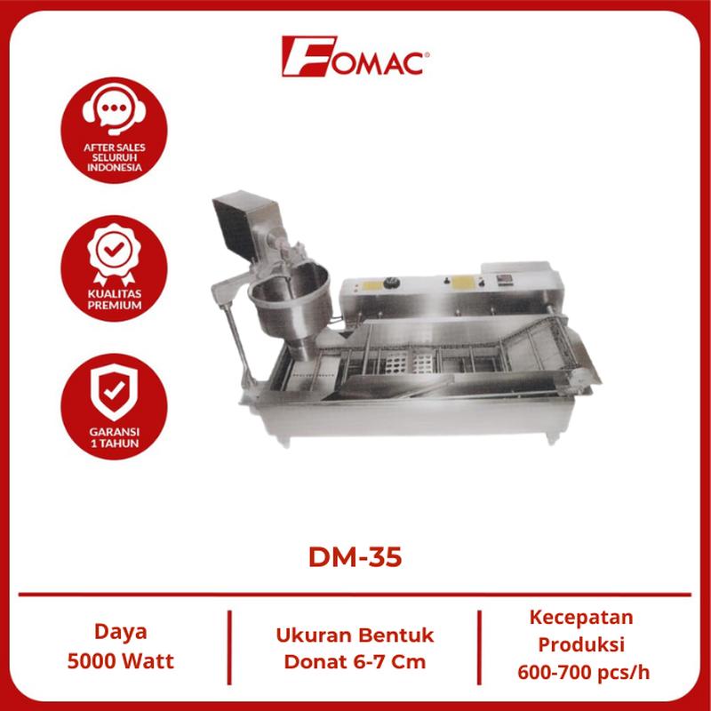 FOMAC mesin pembuat donat / donut maker DM-35