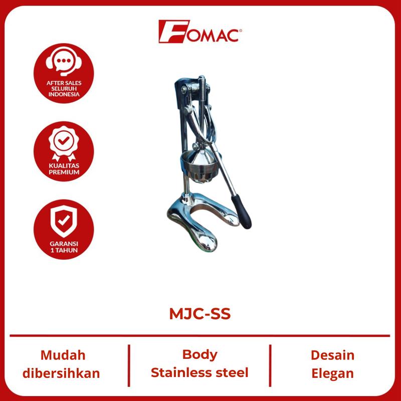 Alat Pemeras Jeruk Manual MJC-SS Staniless Stell FOMAC