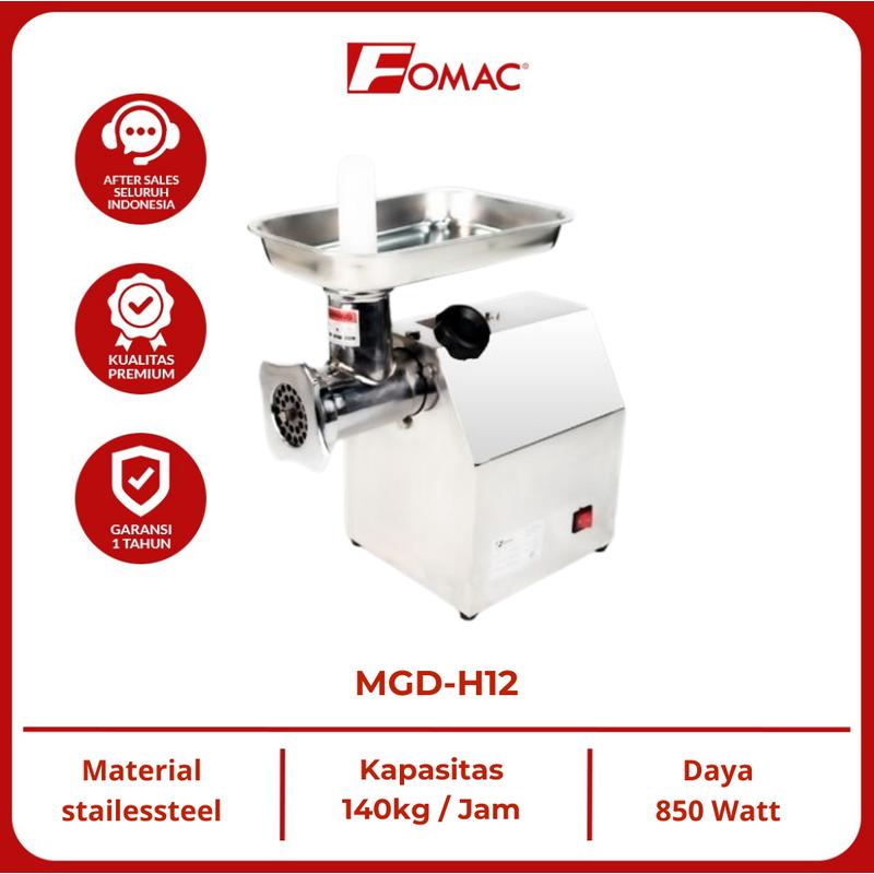 Mesin Penggiling Daging Meat Grinder MGD-H12 FOMAC