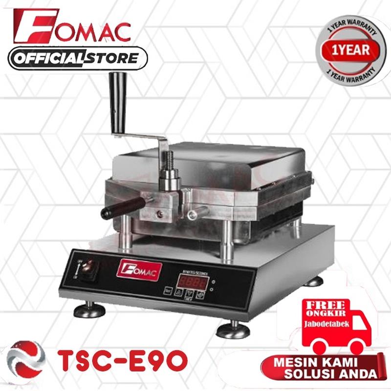 FOMAC Tako Senbei Cracker TSC-E90 Mesin Pembuat Keripik Gurita Snack Street Food 0088