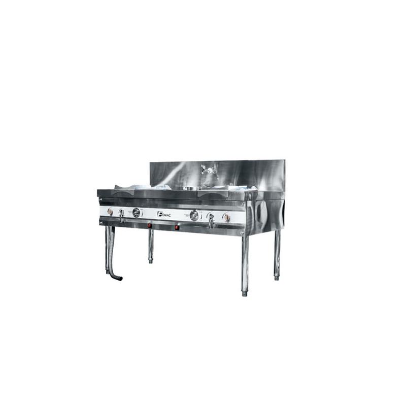 FOMAC Gas Kwali Range 2 Burner 1 Water KWR-G1500Y 0088