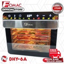FOMAC Electric Food Dehydrator DHY-06A Mesin Pengering Makanan Buah 0088