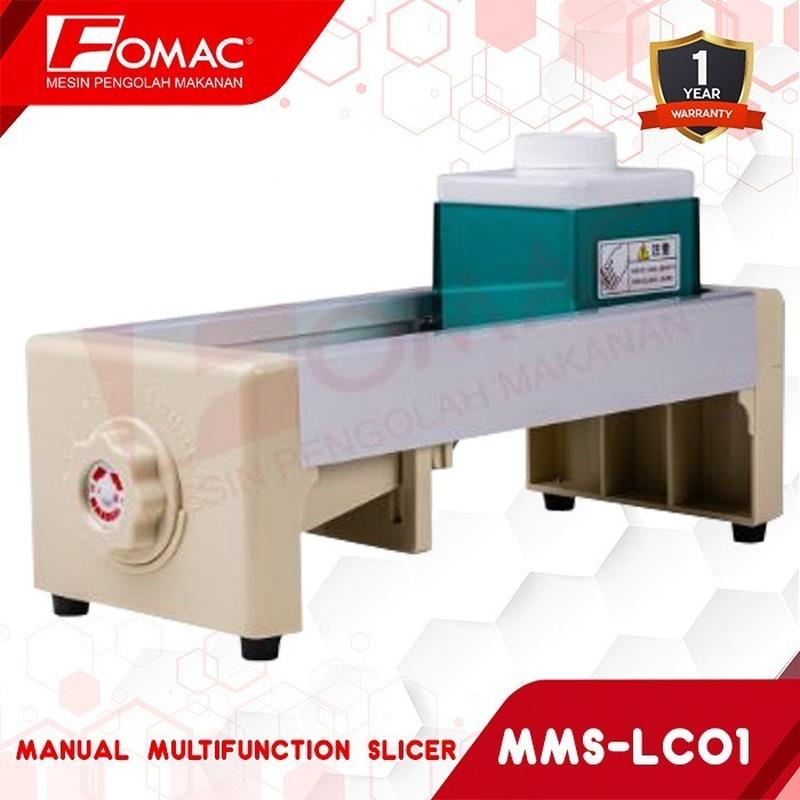 FOMAC Mesin Pemotong Sayuran dan Buah-buahan Otomatis MMS-LC01 Dengan 15 Ketebalan Pemotongan 0088