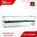 FOMAC Showcase CTS-CSL1500 Mesin Counter Top Salad Bar 0088