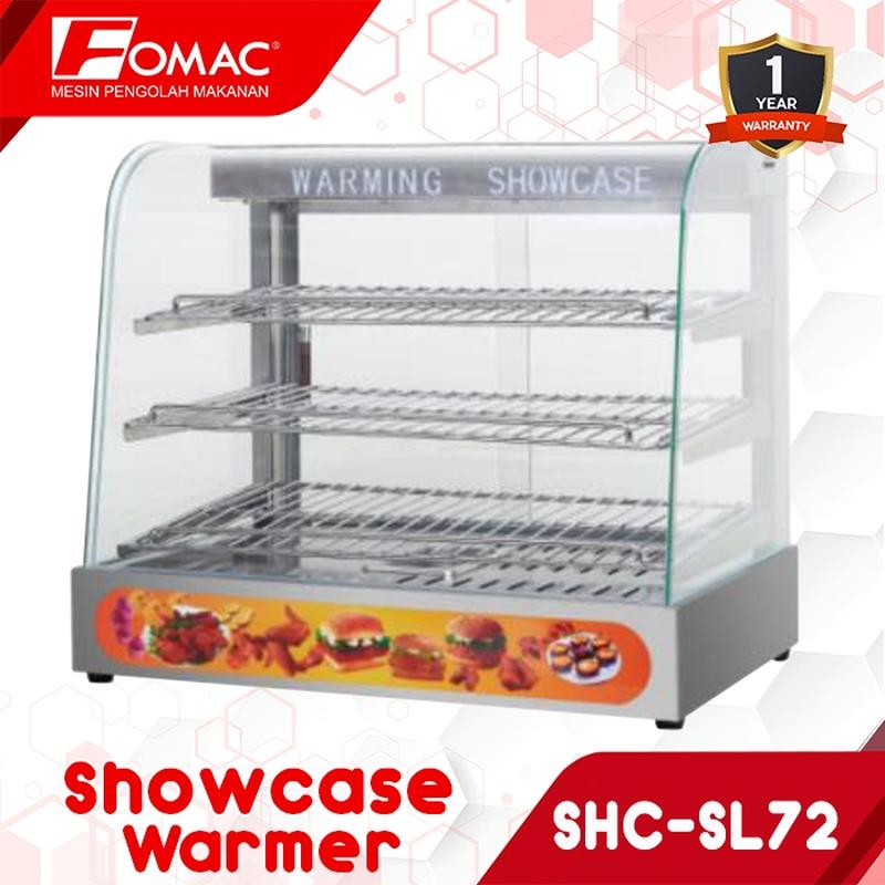 FOMAC Showcase Warmer SHC-SL72 Mesin Etalase Penghangat Makanan Food Display 0088
