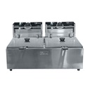 FOMAC Deep Fryer Electric 4 Liter Dengan 1 Tangki Dan 2 Tangki Electric Fryer FRY-EZL81 0088