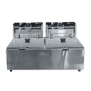 FOMAC Deep Fryer Electric 4 Liter Dengan 1 Tangki Dan 2 Tangki Electric Fryer FRY-EZL81 0088