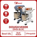FOMAC Planetary Dough Mixer DMX-B15C Mesin Pengaduk Adonan Roti Dan Kue 15 Liter 0088