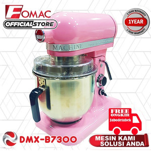 FOMAC DMX-B7300 Dough Mixer Pengaduk Pencampur Adonan Roti Cake Kue Kering Serbaguna Multifungsi