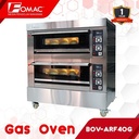 FOMAC Gas Oven  4 Tray 2 Deck BOV-ARF40G Mesin Pemangang Makanan Dengan Timer 0088