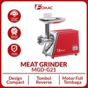FOMAC  Mesin Penggiling Pencincang Daging Meat Grinder MGD-G21 Dengan Tombol Reverse 1 Speed 0088