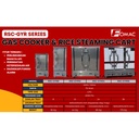 Gas cooker Rice Steaming Cart FOMAC RSC-GYR SERIES