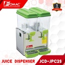 Mesin jus dispenser 2 Tabung JCD-JPC2S FOMAC Pendingin Minuman Segar