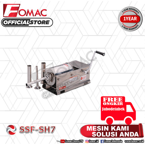 Mesin Pencetak Sosis Sausage Stuffer SSF-SH7 FOMAC