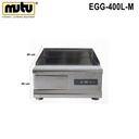 MUTU ELECTRIC GRIDLE - MUTU EGG-600L-M Alat Griller Pemanggang Panganggan Telur Pancake Daging Elektrik Listrik Ukuran 60 x 40 cm EGG-600L-M MUTU