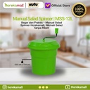Alat Pengering Buah & Sayuran Kapasitas 12 25 Liter / Manual Salad Spinner MSS-12L MSS-25L MUTU