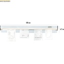 Tab grabber / penjepit kertas menu 120 cm PBH-1200A