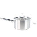 sauce pan stainless steel SCP-180H