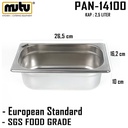 food pan 1/4 tinggi 10 cm  Mutu PAN-14100