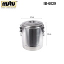 insulation barrel panci pemanas 60 liter  Mutu IB-6029