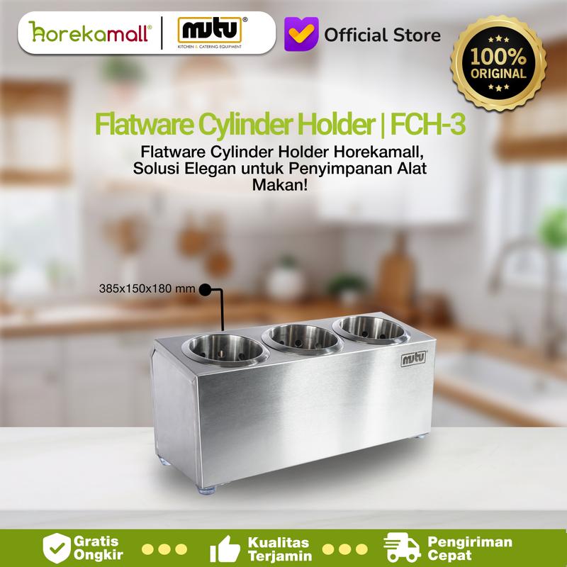 tempat sendok dan garpu /sumpit stainless Mutu FCH-3