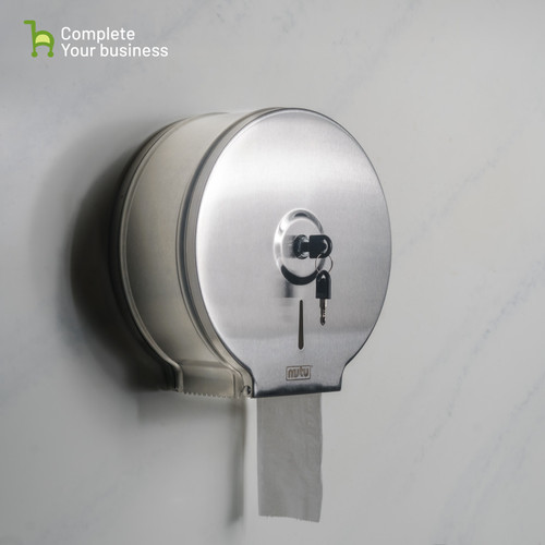MUTU PAPER HOLDER TISSUE STAINLESS MUTU TSD-264B Tempat Tissue / Tempat Tissue Dinding Wastafel Kotak Tisu Stainless