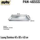 loyang stainless 60x40 tinggi 5 cm MUTU PAN-465SS