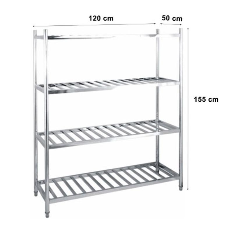 Rak stainless | rak barang | rak susun Mutu SRK-12L