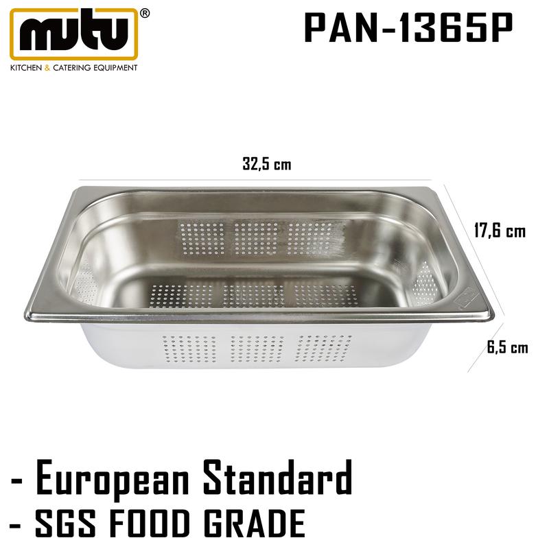 Tempat Peniris Makanan stainless steel Mutu PAN-1365P