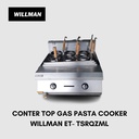 Counter Top Gas Noodle Cooker Kompor Rebus Mie Pasta 6 Tungku WILLMAN