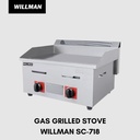 Gas Griddle Full Flat Grilled Stove Mesin Pemanggang Teppanyaki SC-718