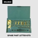 Spare Part: Letter Kits For Expiry Date Hot Printer DY-8