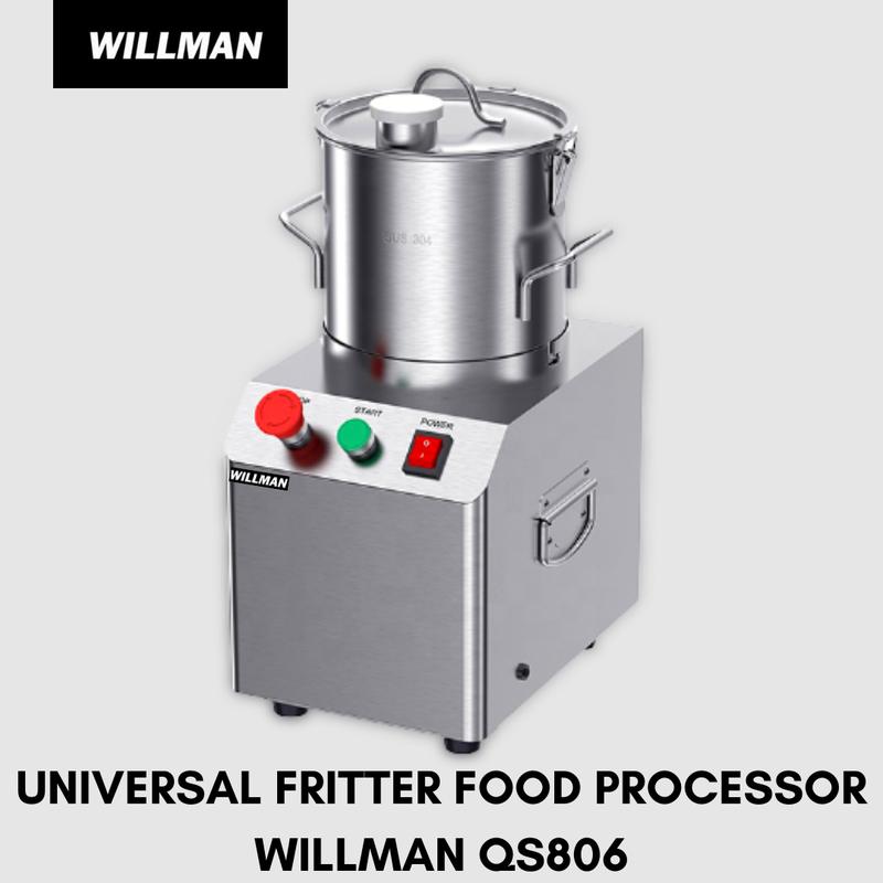 Universal Fritter Food Processor WILLMAN QS-806 Mesin Giling Bumbu 6 L