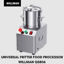 Universal Fritter Food Processor WILLMAN QS-806 Mesin Giling Bumbu 6 L