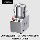 Universal Fritter Food Processor WILLMAN QS-806 Mesin Giling Bumbu 6 L
